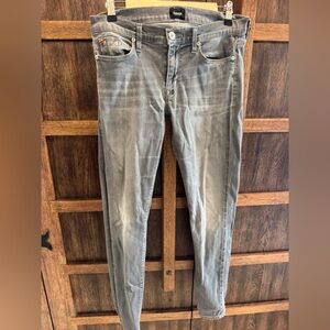 Hudson Jeans Women's Skinny Gray Faded Denim